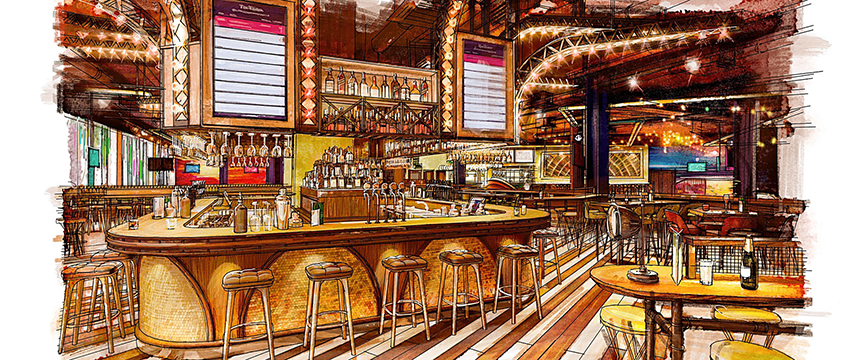 Puttshack-interior (bar)