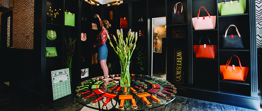 Tinct, a leather goods store
