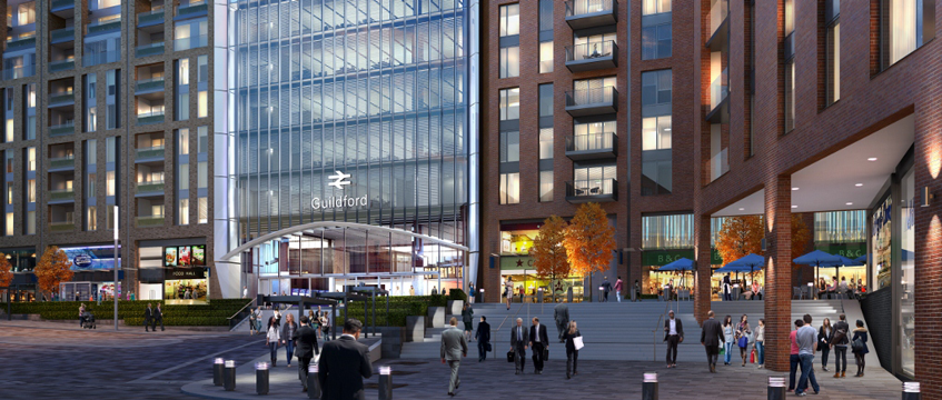 Solum to redevelop Guildford station 