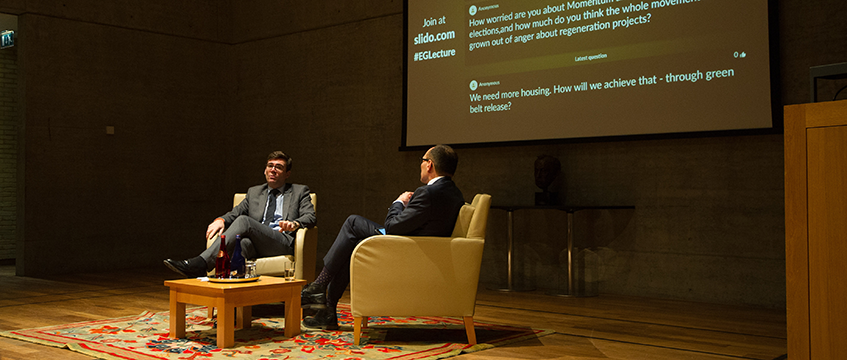 EG Peter Wilson Lecture. Photo: Matthew Power Photography