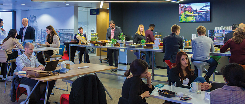Level39 start-ups upgrade in Canary Wharf