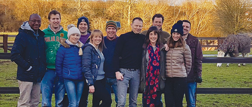 Charity & social: db staff muck in