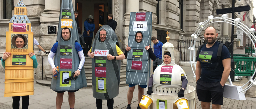 Charity & social: Runners pound the capital’s pavements