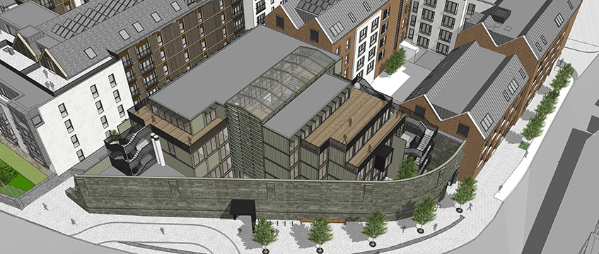 Co-working space envisaged for Bristol’s Wapping Wharf