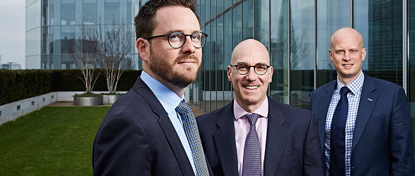 BlackRock's Geoffrey Shaw, Marcus Sperber and Paul Tebbit