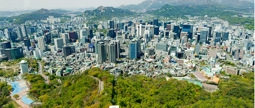 Seoul skyline