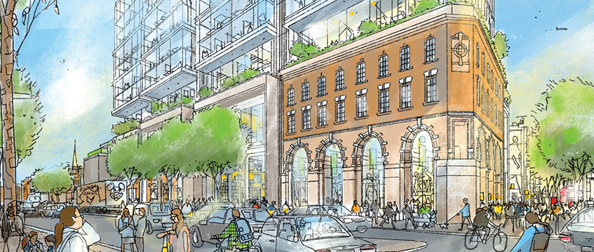 Office tower planned for Aldgate East