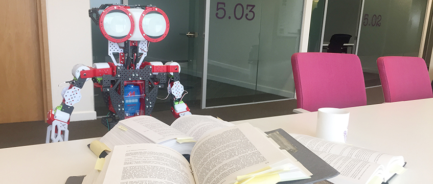 Diary: Meet Darwin, robot-at-law