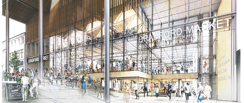 First look at Bradford’s city centre market