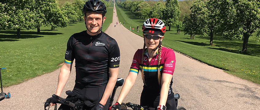 EG etc: Duo does Ironman for brain tumour charity