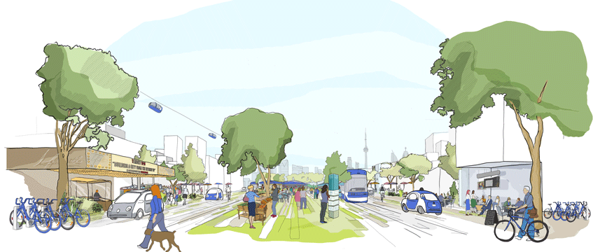 Sidewalk Labs, Toronto. Mobility vision