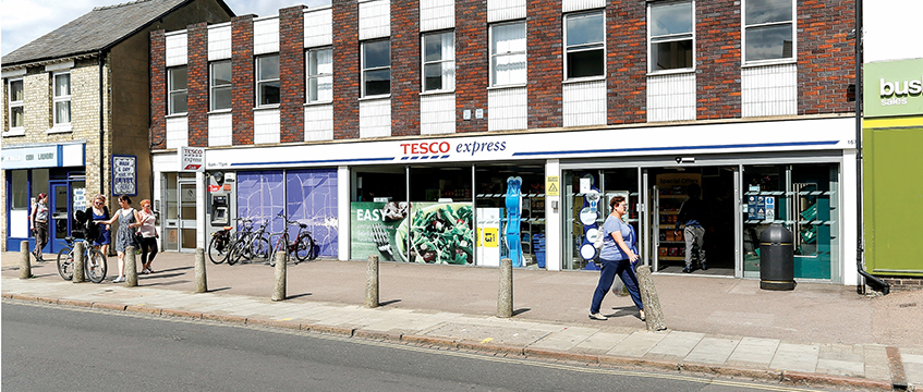 Tesco Express in Cambridge
