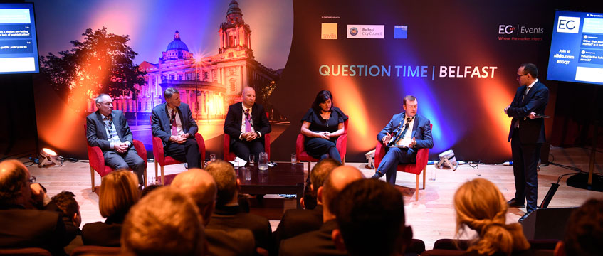 Belfast Question Time: ‘The investors are not coming quickly enough’