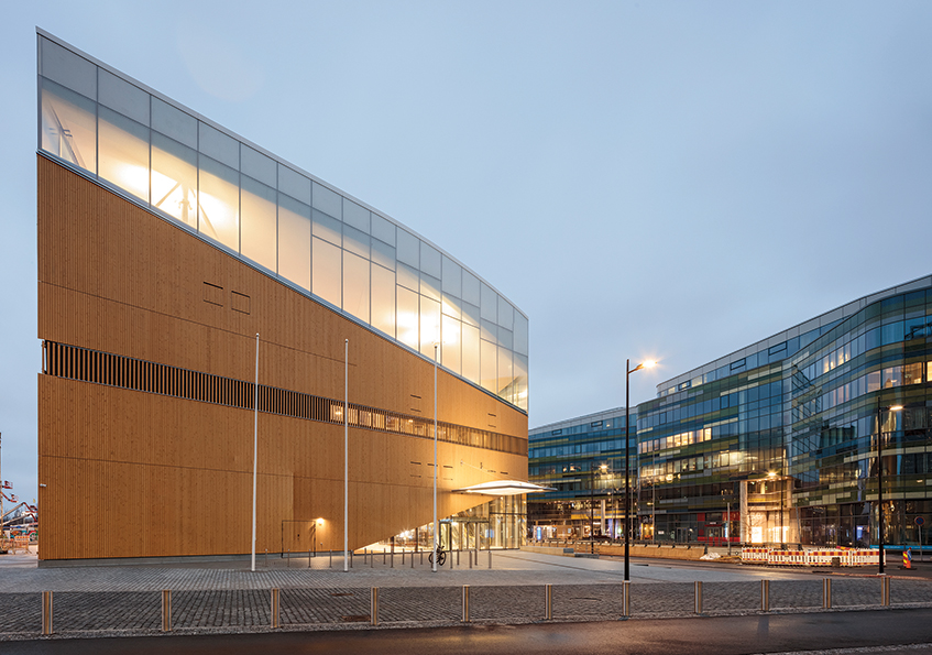 Helsinki Oodi Library. Photo: Tuomas Uusheimo