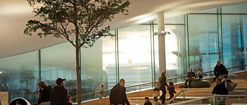 Helsinki Oodi Library. Photo: Daniel Leiviska