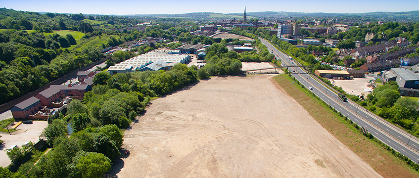 Site for The Park, Waterside, Chesterfield