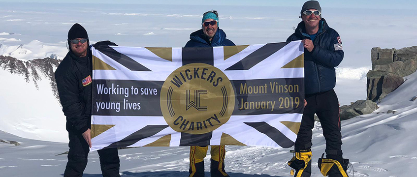 Aitch boss almost loses nose in Antarctic challenge