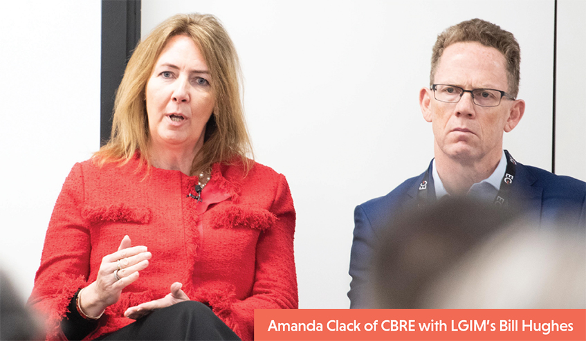 Amanda Clack and Bill Hughes