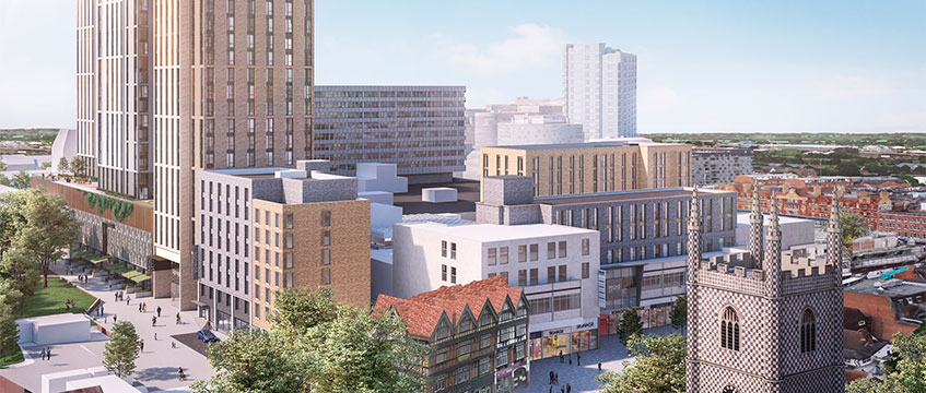 Moorgarth submits planning for resi at Broad Street Mall
