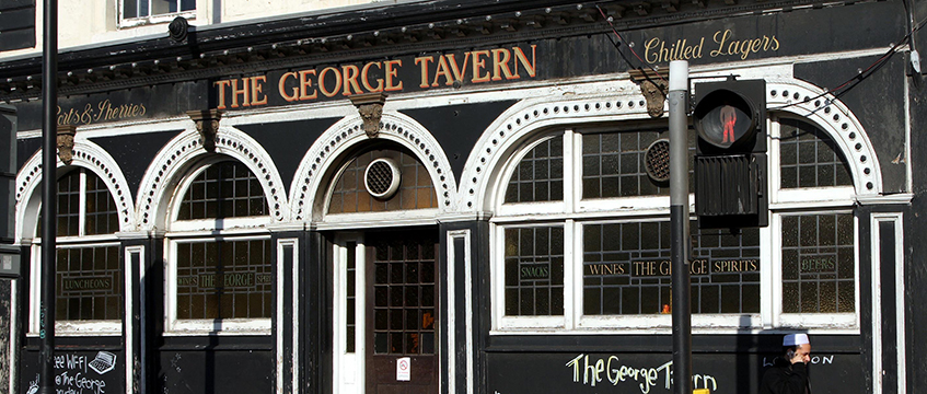 George Tavern, Stepney © Jonathan Hordle/REX/Shutterstock 