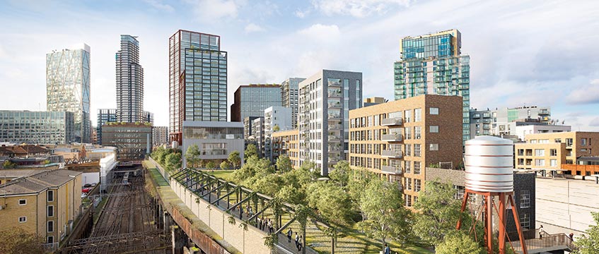 Hammerson and Ballymore rejig latest Bishopsgate Goodsyard plans