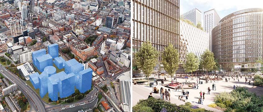 Manchester bid process for £1.5bn district runs into delay