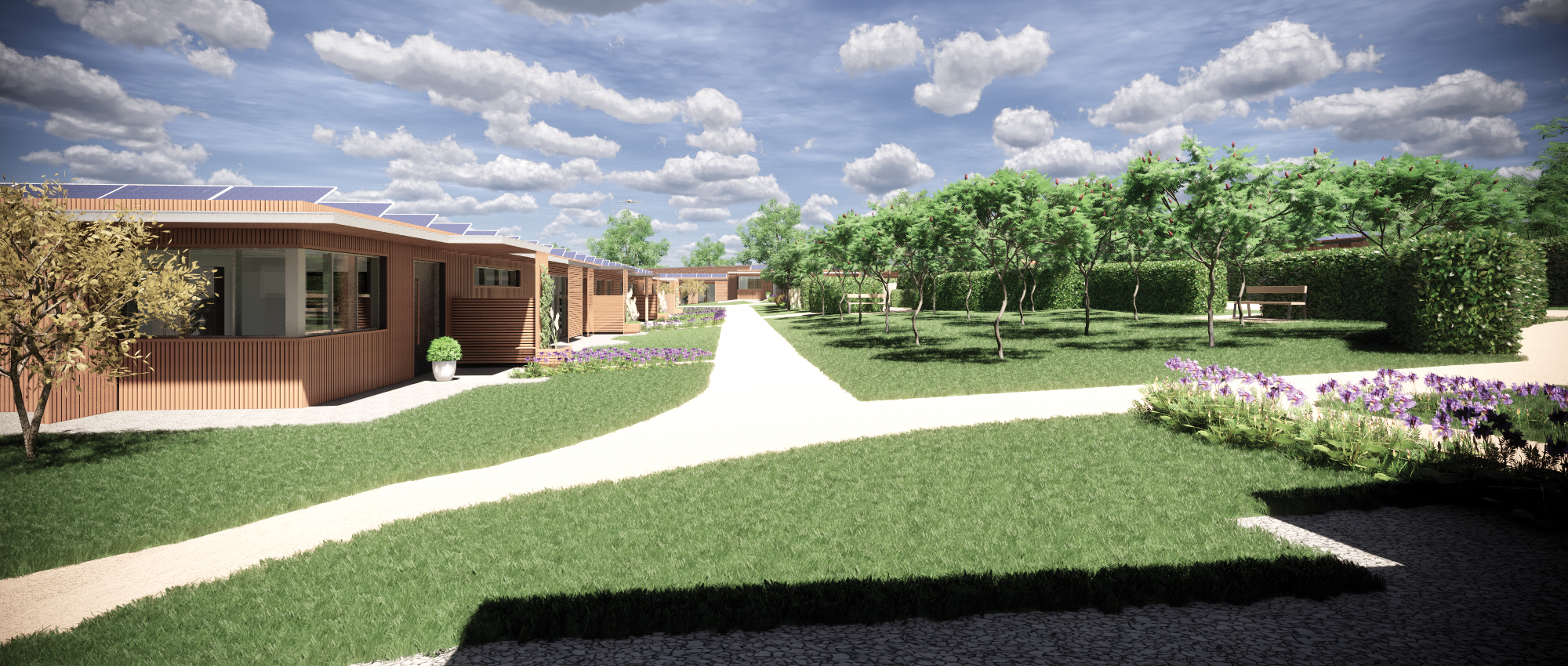 Audley submits plans for carbon-neutral development