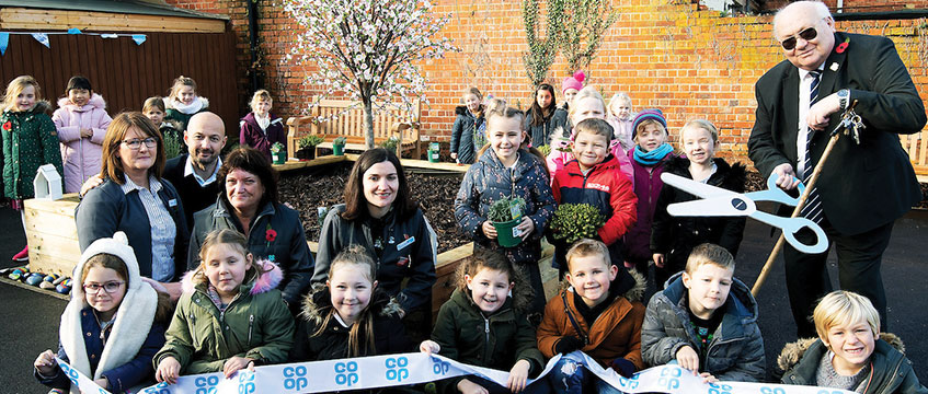 Charity and social: Co-op transforms disused space