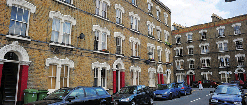 How many flats are there in a premises?