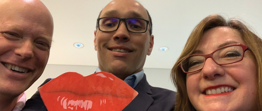 Diary: Hit me with your kissing stick