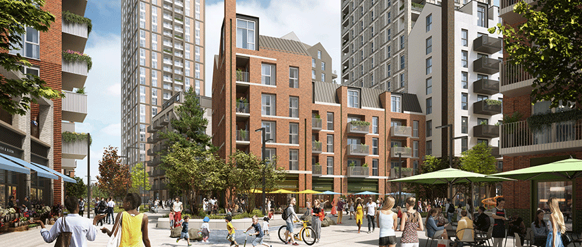 Plans submitted to turn Enfield retail park into up to 1,800 new homes