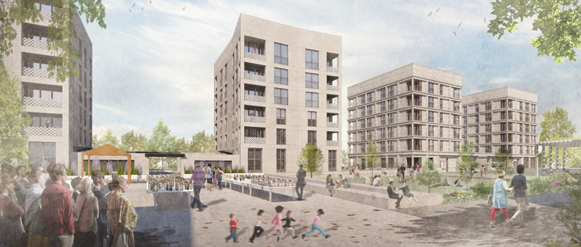 Urban Union submits plans for 349 homes at Glasgow scheme