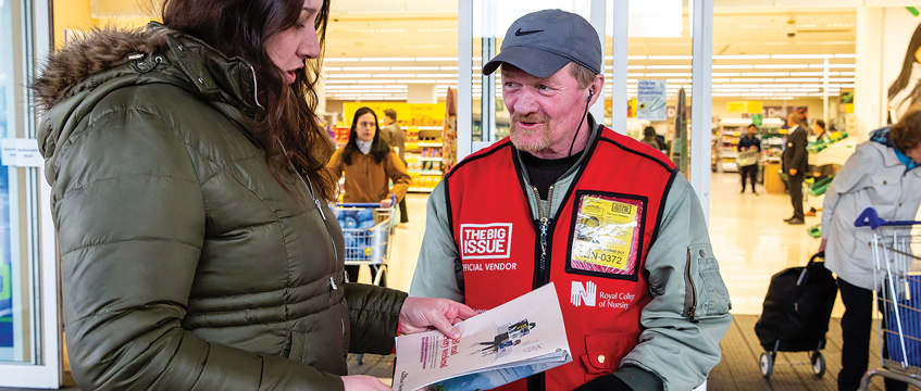 Charity and social: Help as Big Issue adapts to life off the streets