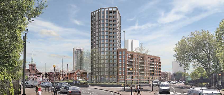 Southern Grove plans £80m Canada Water scheme