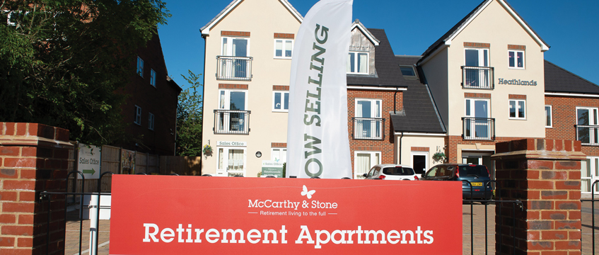 McCarthy & Stone forecasts ‘difficult’ market for retirement housing