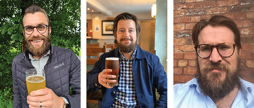 Charity and social: Trio raise cash for NHS by dodging clippers