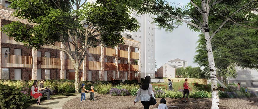 Net-zero affordable housing scheme approved in Reading