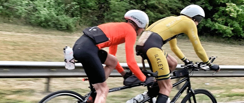 Hammerson MD in record-breaking tandem cycle race
