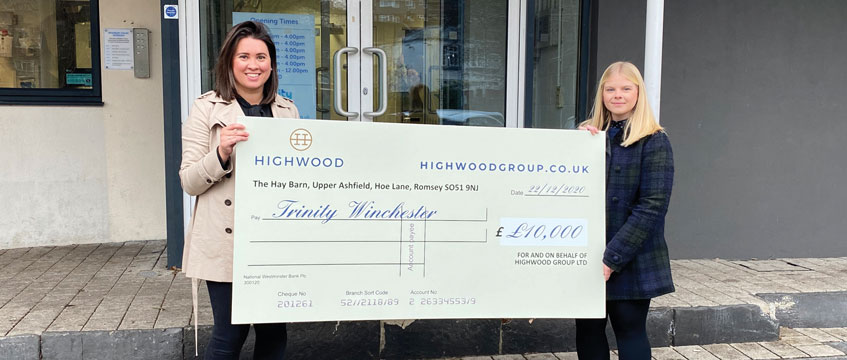 Charity and social: Homeless charity puts £10k donation under one roof