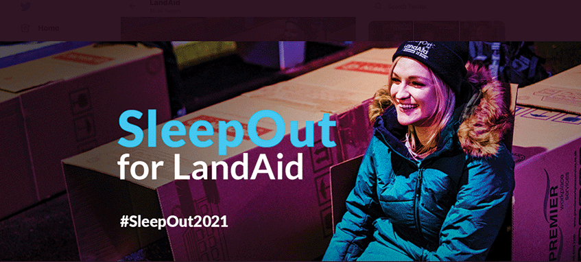 Charity and social: Get uncomfortable at home for LandAid