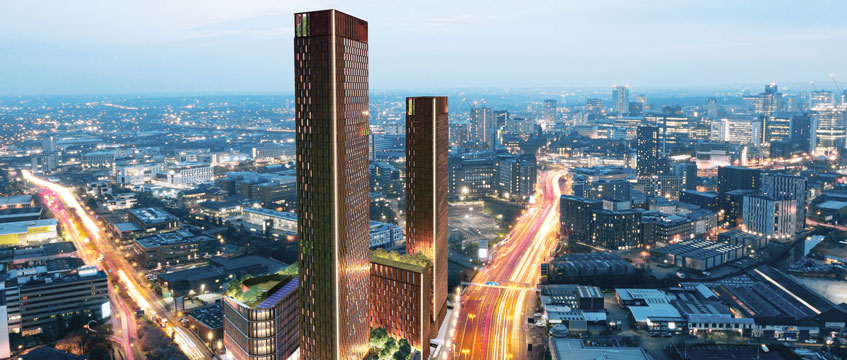 Developer unveils 53-storey Birmingham scheme