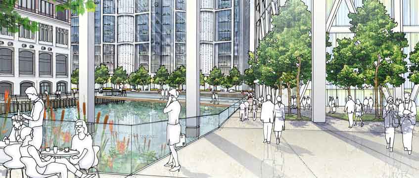 Canary Wharf Group swaps office for 60-storey BTR tower