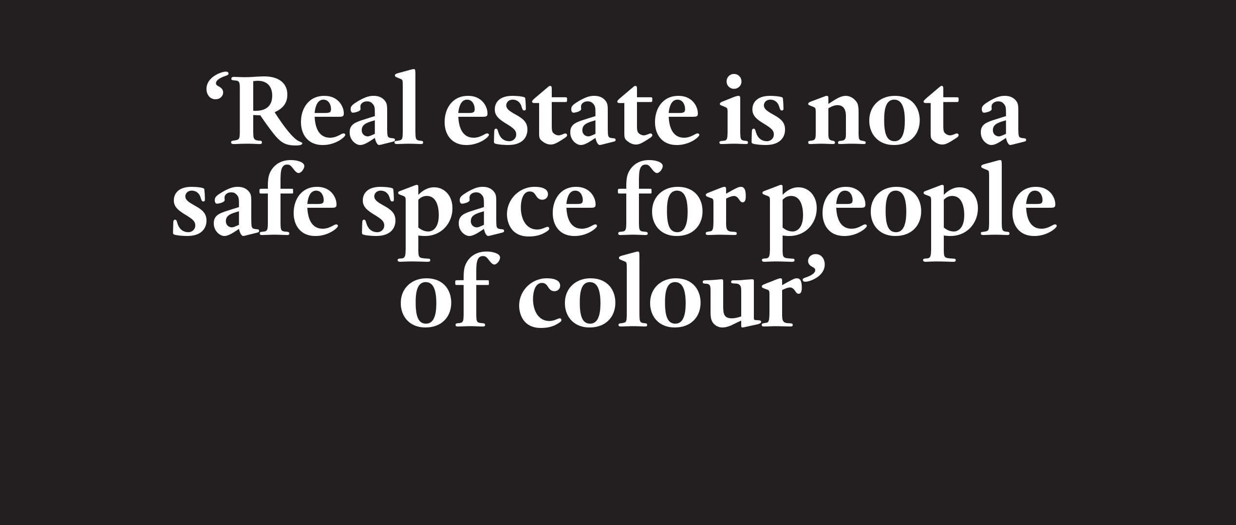 Racism in real estate