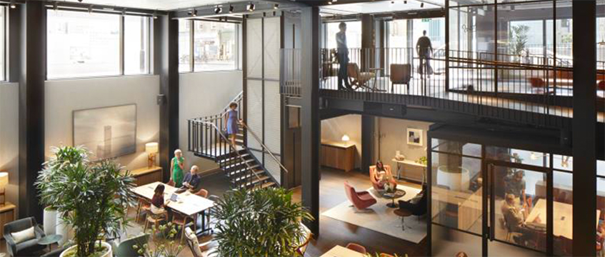 Derwent creates hybrid amenity space at Charlotte Street office