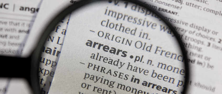 Recovering rent arrears: a guaranteed success?