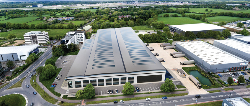 Panattoni lodges plans for major Crawley scheme