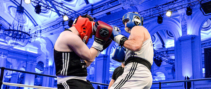 Charity and social: Property figures don gloves to fight for young East Enders