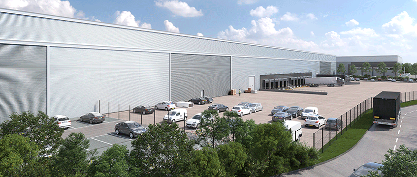 Exton and Clowes secure consent for Hampshire logistics scheme