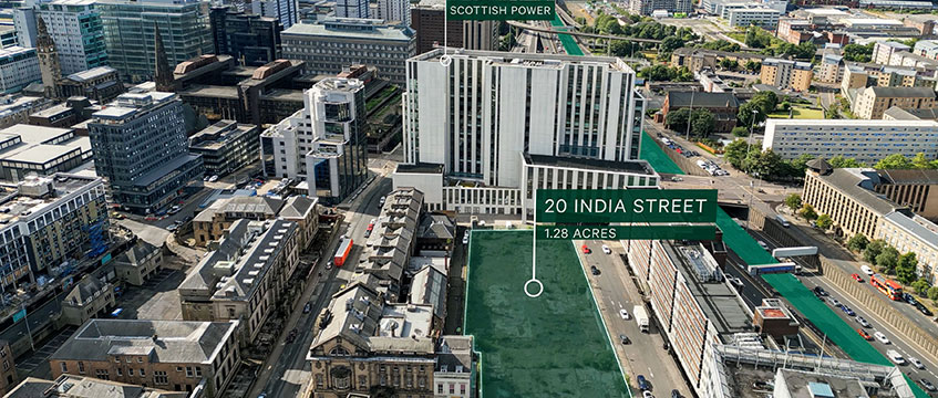 Glasgow’s largest development plot brought to market