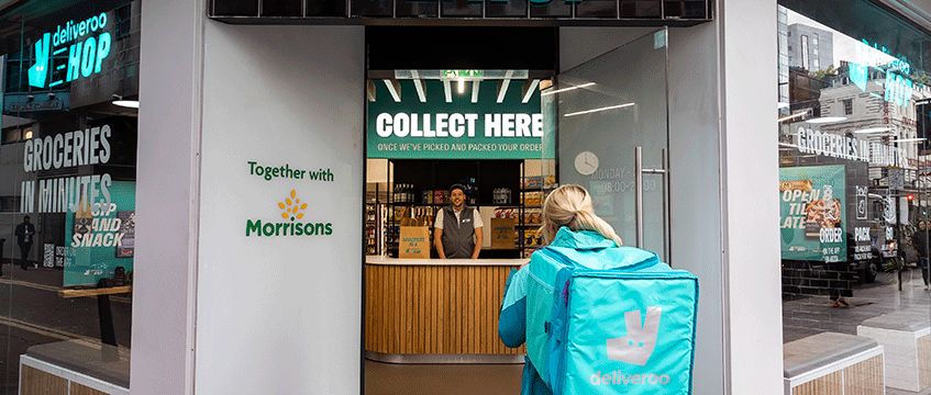 Deliveroo serves up New Oxford Street grocery store